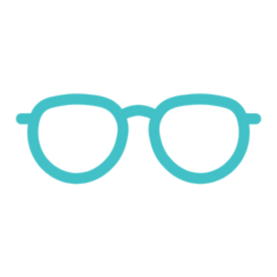 400x400 myopia clinic glasses icon